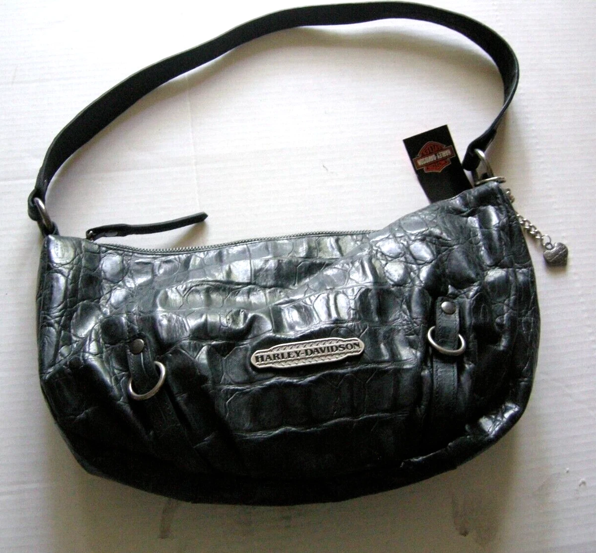Leather harley deals davidson purse