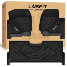 LASFIT Floor Mats for Ford F-250 / F-350 / F-450 / F-550 Super Duty 2017-2026