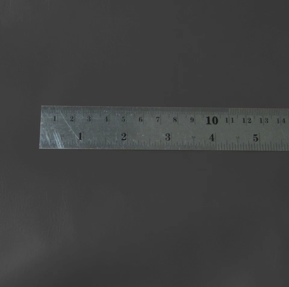 Pe248r Grey Extra Thick Faux Leather Sheep 3D Round Seat Cushion Cover Custom - Image 4 of 4