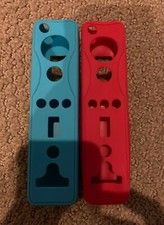2 Two Wii Remote Cases/Covers for standard Wii Remote. Rarely Used