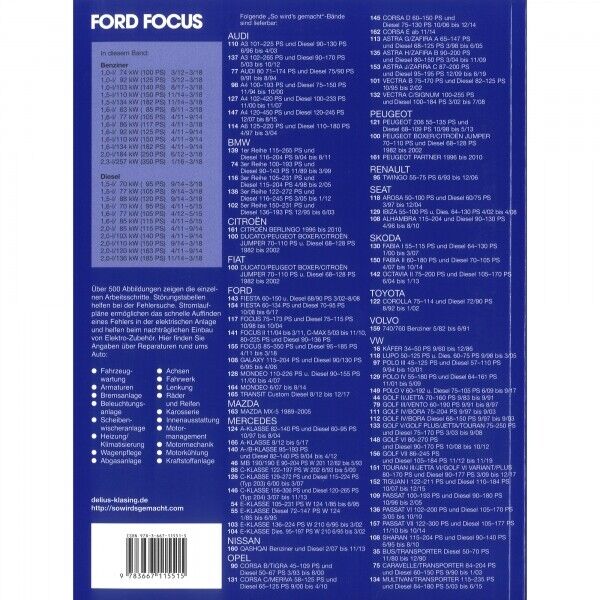 Thumbnail - Ford Focus Iii Typ Dyb 04.2011 Bis 03.2018 So Wird's Gemacht
