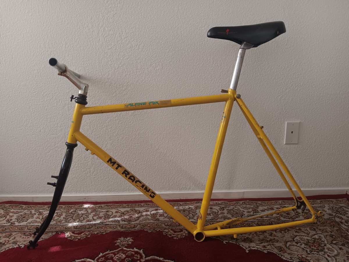 Rare Vintage Mountain Bike Mt. Racing Alpine Fox 26 Frameset Large