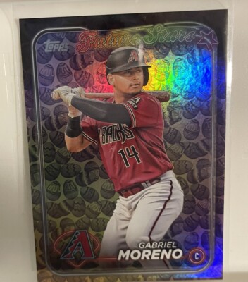 2024 Topps Series 1 Gabriel Moreno Easter Eggs Foil SP #268 Future Stars