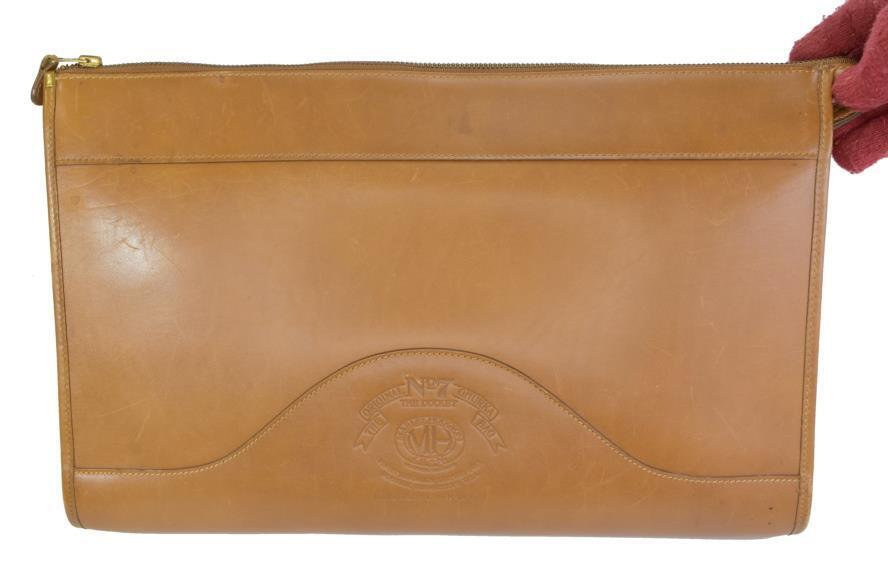 Vintage Ghurka Marley Hodgson #7 DOCKET Saddle Leather Vintage Ghurka Marley Hodgson #7 DOCKET Saddle Leather