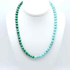 Turquoise Malachite Beaded Necklace, Carrie Bradshaw And Just Like That Sex City