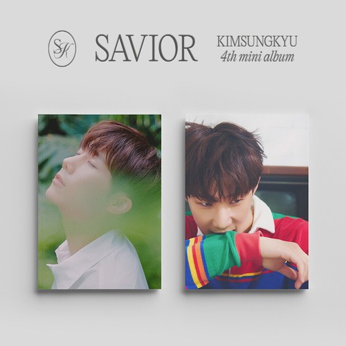INFINITE KIM SUNG KYU - SAVIOR 4th Mini Album 1CD+80p Photobook+Photocard+Poster - Afbeelding 1 van 8