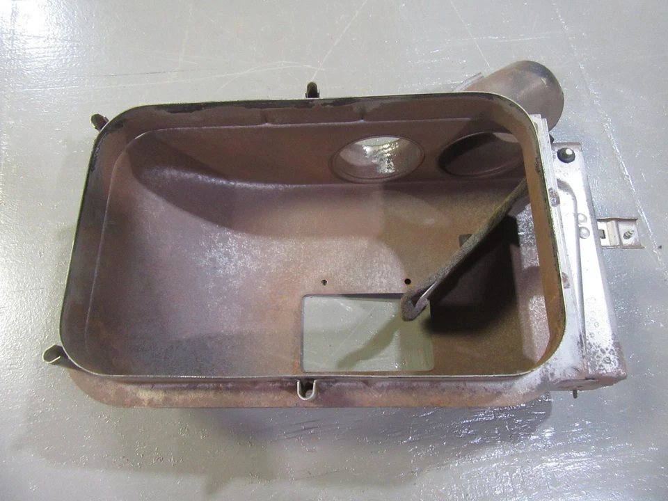 Ford Customline 1955 1956 interior del coche debajo del tablero calefacción carcasa cubierta conducto Foto 3 de 4