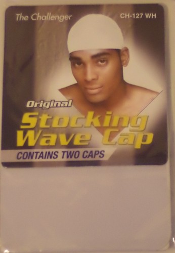 The Challenger Original Stocking Wave Cap Color White Breathable & Comfortable