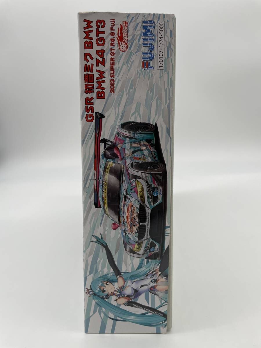 Hatsune Miku 1/24 Figure BMW Z4 GT3 2013 SUPER GT Rd.6 Fuji Fujimi