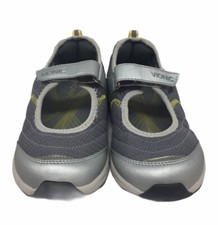 Vionic Women  s 334 Sunset Mary Jane Slip On Comfort Shoes Grey Silver Size 6