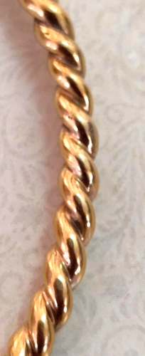 Old BANGAL hinged rope design oval inside diameter 5 to 6 cm - Picture 5 of 7