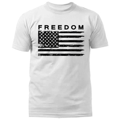 Charlie Kirk True Patriot Memorial US Flag Freedom T-shirt
