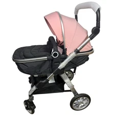 New in Box Baby 2 in 1 Convertible stroller Pink Baby Toddler 