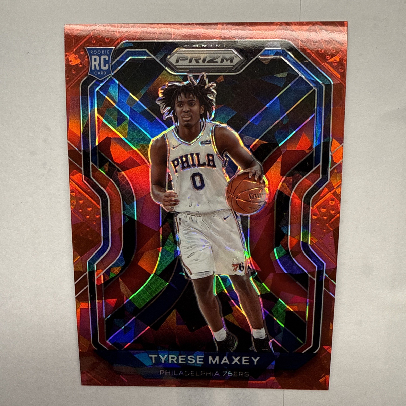 Tyrese Maxey 2020-21 Panini Prizm Basketball RC Red Ice [jm77