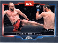 2025 Topps Chrome UFC #61 Mateusz Rębecki