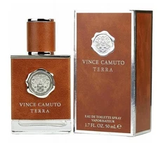 Vince Camuto TERRA Cologne for Men 1.7 oz 50 ml Eau de Toilette Spray NEW IN BOX