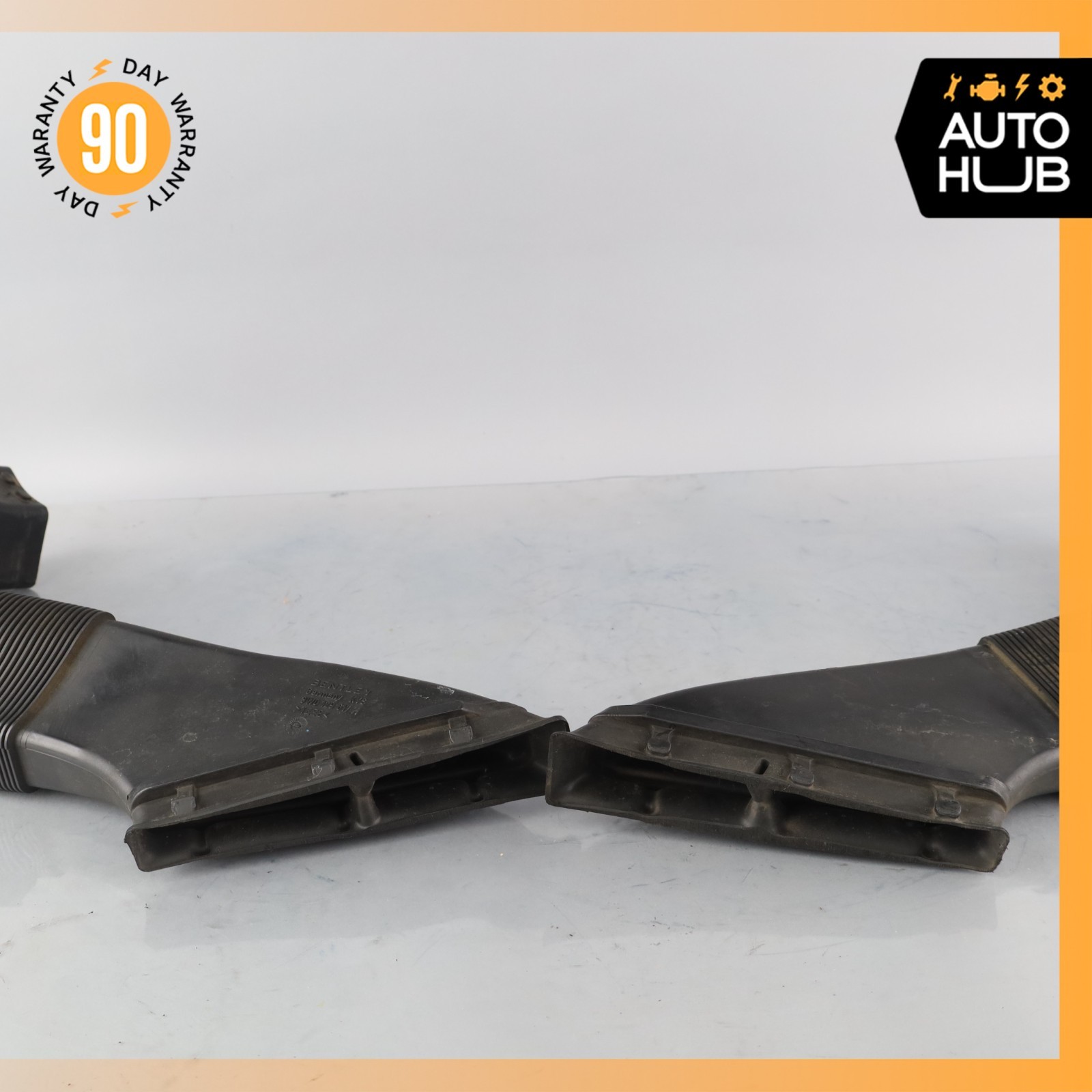 Bentley Continental Flying Spur GT Left & Right Air Intake Hose Pipe Set OEM
