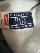 Vintage Levi s Jeans Men s 36x31 With A Skosh More Room Orange Tag Light Blue