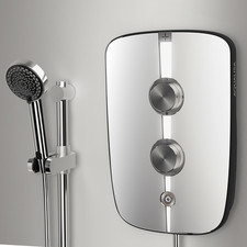 Image of Aqualisa Lumi+ 10.5kW Chrome Electric Shower LMEP10501