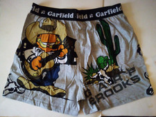 VTG GARFIELD THE CAT BOXER BRIEFS GARTH GARF BROOKS COUNTRY MUSIC SIZE S NEW aa