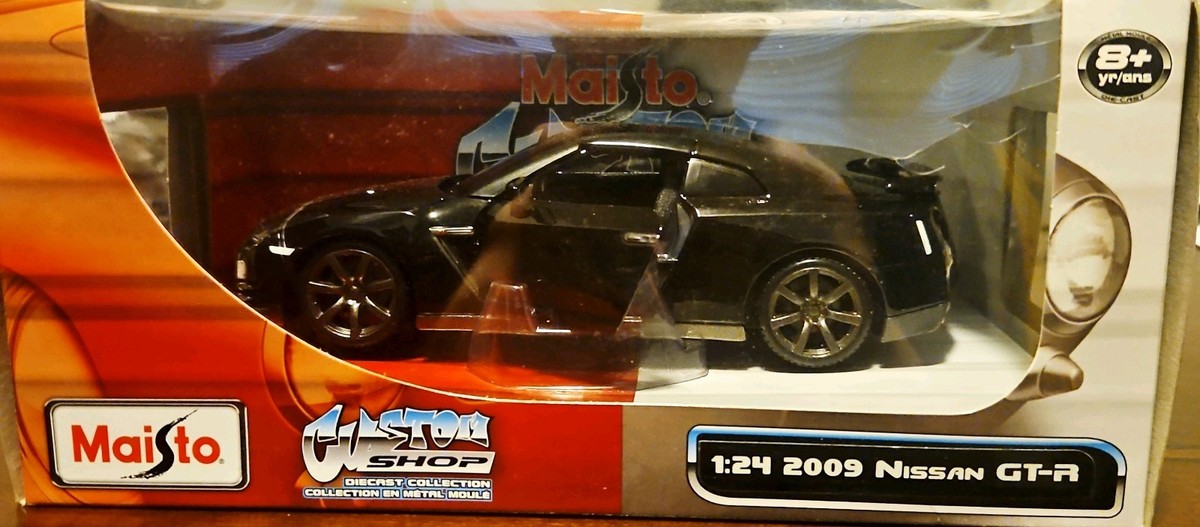 🔥 Maisto 1:24 2009 Nissan GT-R R35 Custom Shop NIB 🔥 | eBay