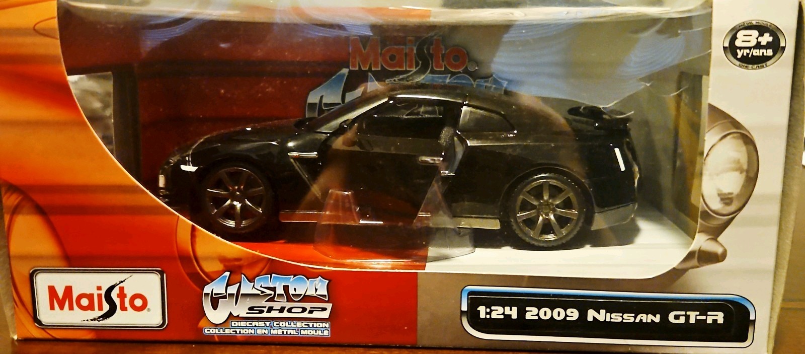 🔥 Maisto 1:24 2009 Nissan GT-R R35 Custom Shop NIB 🔥