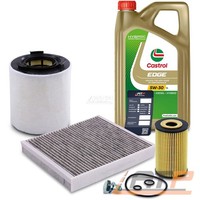 Inspektionspaket FÜR Audi A1 Seat Ibiza Skoda Fabia Roomster VW Polo 6R 1.6 TDI