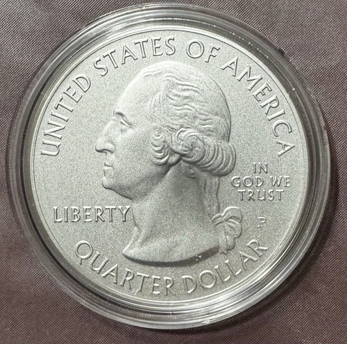 2018 BLOCK ISLAND  5 OZ SILVER BULLION AMERICA THE BEAUTIFUL COIN + CAPSULE