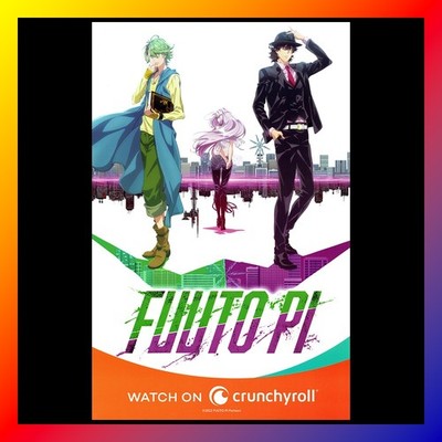KAMEN RIDER W Anime POSTER Crunchyroll FUUTO PI Shotaro Hidari PHILIP Tokime NEW