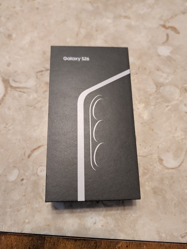 S26 Samsung Galaxy Case (Empty Box) - For Black Color - NO PHONE