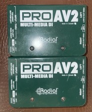 Radial ProAV2 Stereo Passive Multimedia Direct Box