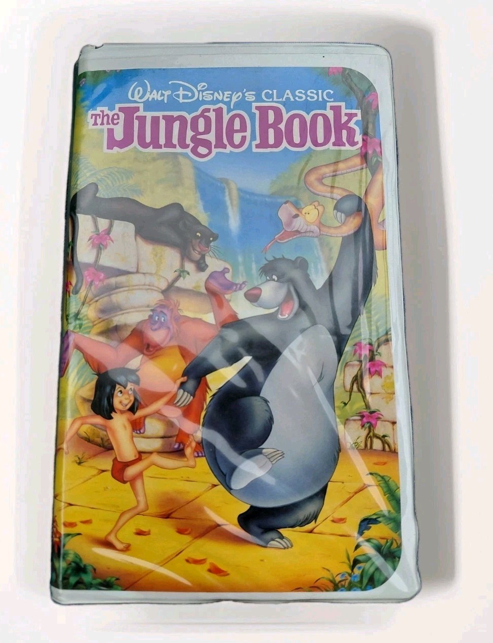 The Jungle Book VHS Disney Clamshell Black Diamond Edition