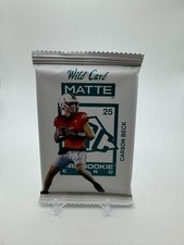 2025 Wild Card Matte Carson Beck Pack 1/1????