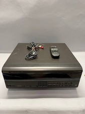 Technics SL-MC7 Compact Disc CD Changer Player w/ Remote Works Broken Corner