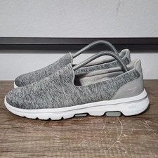 Skechers Go Walk 5 Honor Slip-On Women's Shoes Sneakers Size 10 Gray