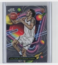 2023-24 Topps Chrome Cosmic #176 Julian Strawther RC