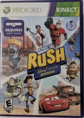 Kinect Rush: A Disney Pixar Adventure Xbox 360 Tested and Working no manual