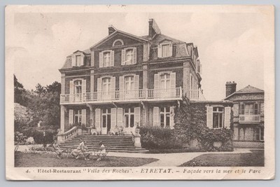 Hotel Restaurant Villa des Roches Etretat France