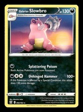 galarian slowbro pokemon card value V - 099/189 Ultra Rare Weakness Fighting 2 Resistance None None Retreat Cost Galarian Slowpoke Promo - Pokemon