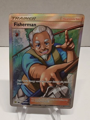 2019 Pokemon Hidden Fates Shiny Vault Fisherman #SV83/SV94 NM
