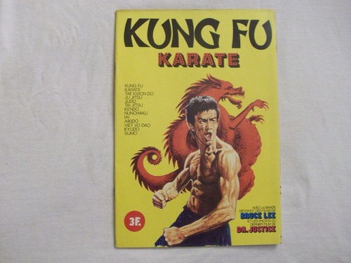 BRUCE LEE 02-44 Karate Karaté FRENCH Card Sportscaster Fiche