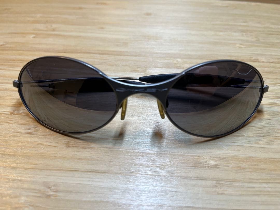 Rare Excellent 90s OAKLEY E-Wire With Hard Case Sunglasses image 3