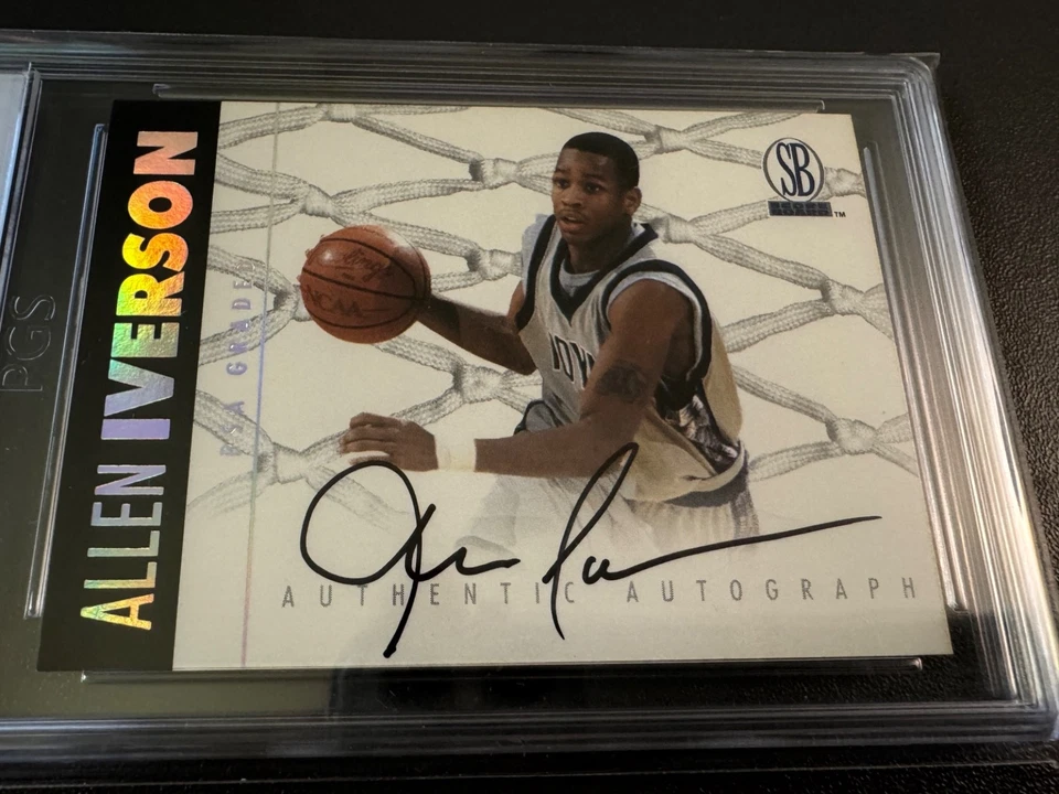Allen Iverson 1997 Score Board Certified On Card Autograph Not #'d *SIGNED AUTO* - Image 4 of 4