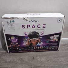 Let's Explore VR Headset Space Edition for Kids - STEM Gift Box Brand New