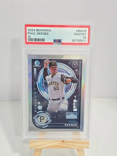 2024 Bowman Chrome Bowman AI Paul Skenes #BAI-15 (RC) PSA 10