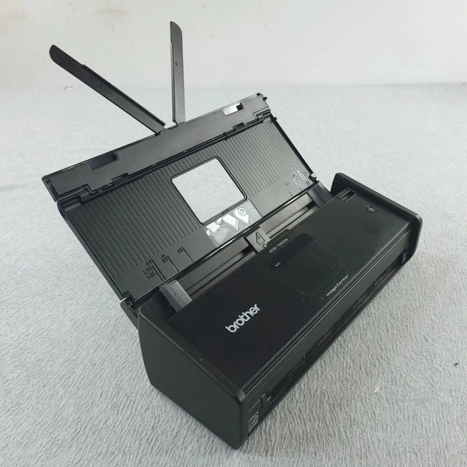 Brother ADS-1000W Compact Color Desktop Scanner WiFi Duplex w/ USB Cable & Power - Image 4 of 4