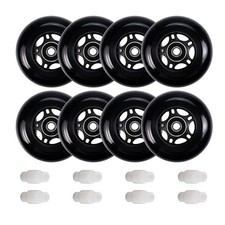 Inline Skate Wheels: 72mm 76mm 80mm Roller Hockey Blade Replacement Wheels wi...