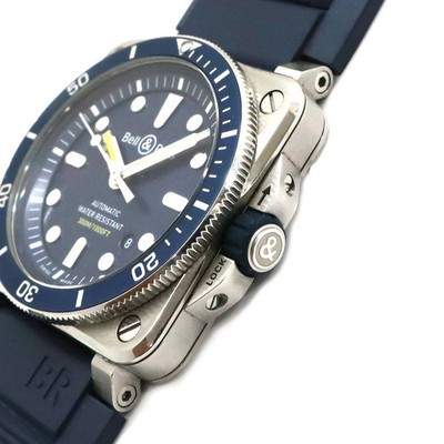 BELL & ROSS Br-03 Diver Blue BR03-92-DIV Blue Men's Used Watch