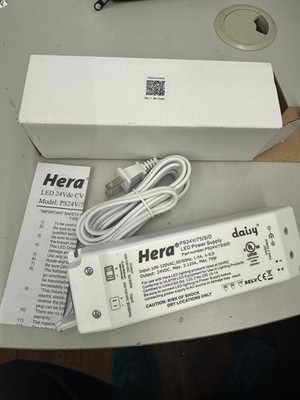 Hera PS24V/75/S/D LED Cabinet Lights Power Supply NEW