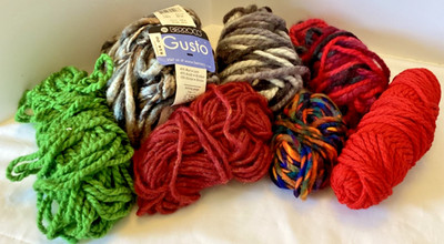 Variety Yarn Lot - Multiple Partial Opened - Different Brands
